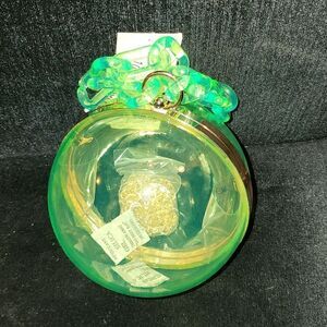 Green Round Purse 